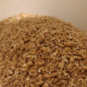 Barley malt after crush