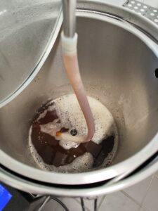 First mash in the house!